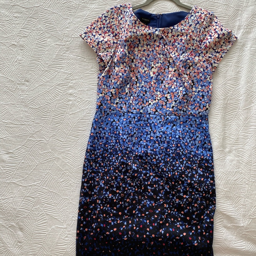 Talbots floral dress size 6